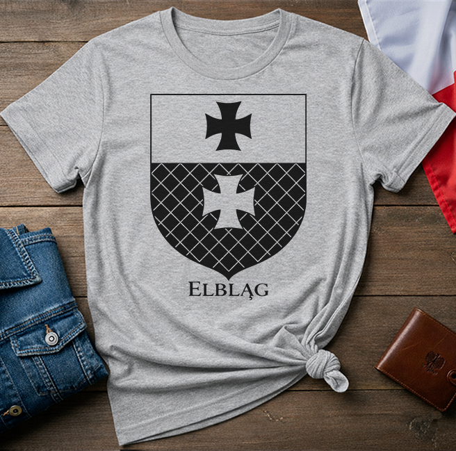 Elbląg Historic Shield Unisex T-Shirt