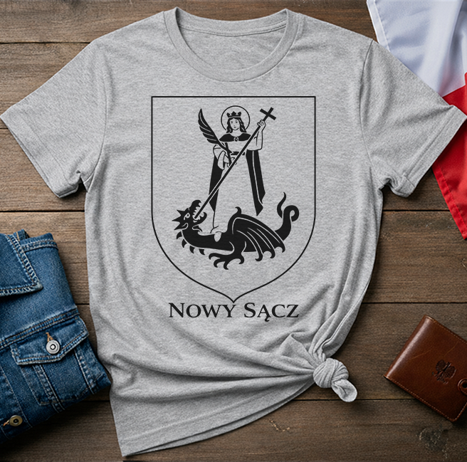 Nowy Sącz Royal Crest Unisex T-Shirt