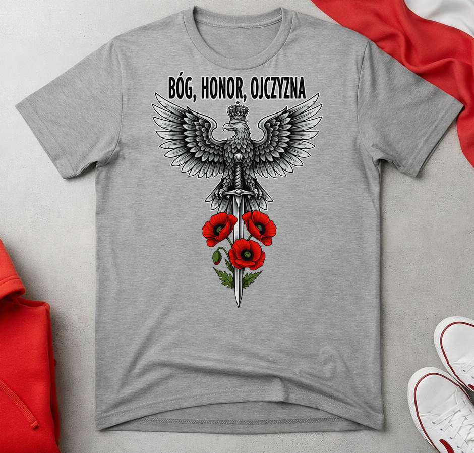 Polish Eagle Bóg Honor Ojczyzna Unisex T-Shirt