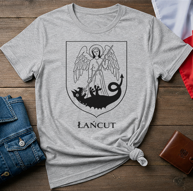 Łańcut Angel Crest Unisex T-Shirt