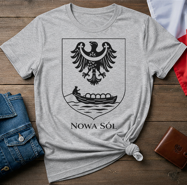 Nowa Sól River Crest Unisex T-Shirt