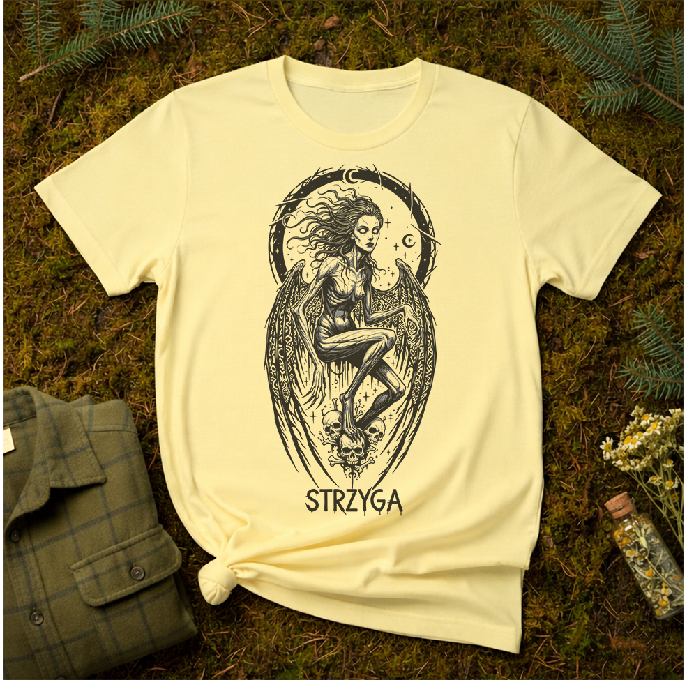 Strzyga Slavic Nightborn Demon Unisex T-shirt