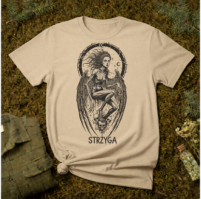 Strzyga Slavic Nightborn Demon Unisex T-shirt
