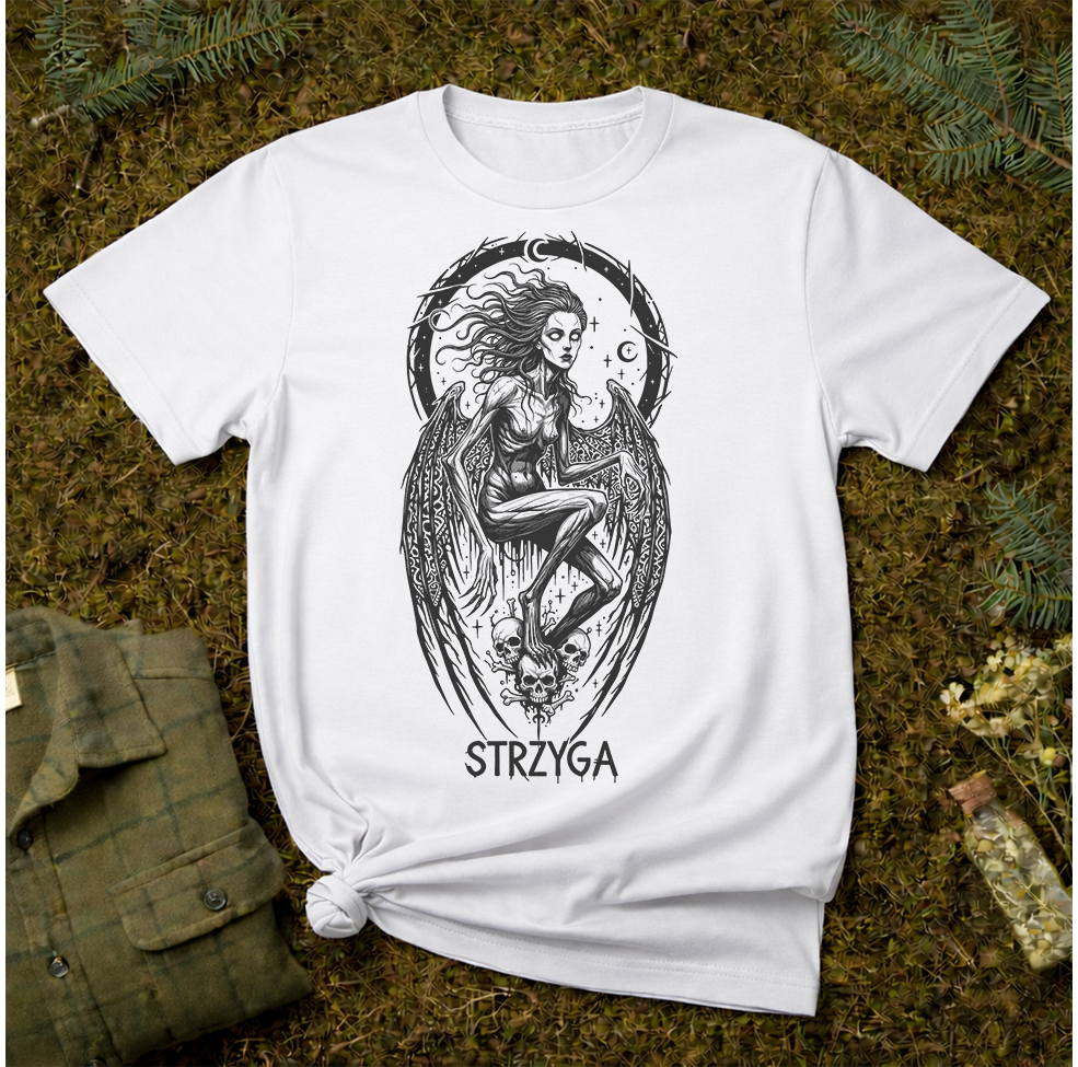 Strzyga Slavic Nightborn Demon Unisex T-shirt
