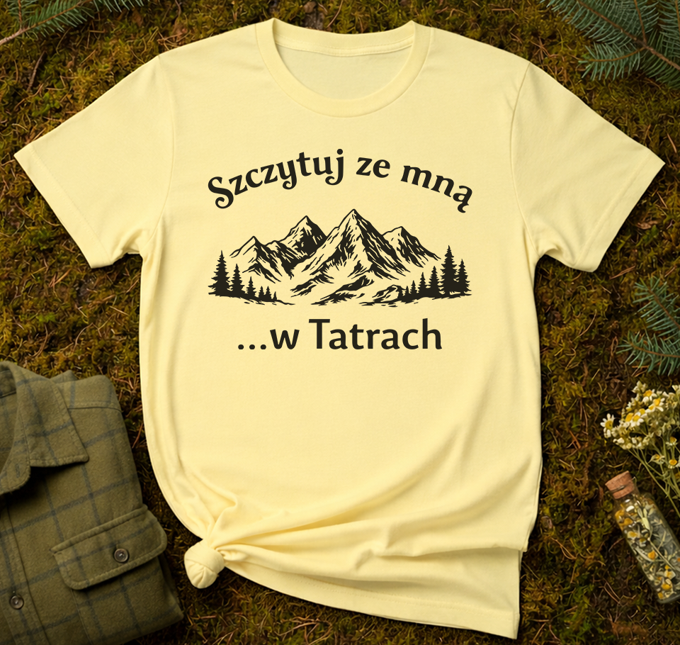 Szczytuj ze Mną Unisex T-Shirt