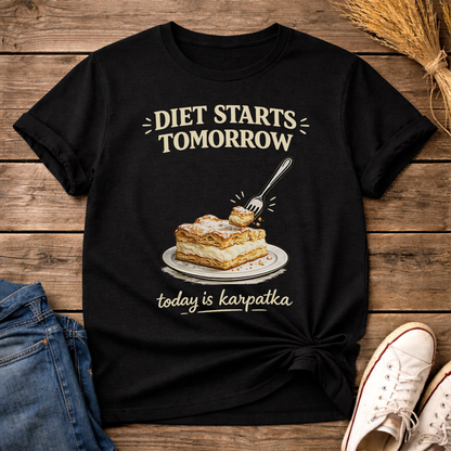 The Diet Starts Tomorrow  Unisex T-Shirt