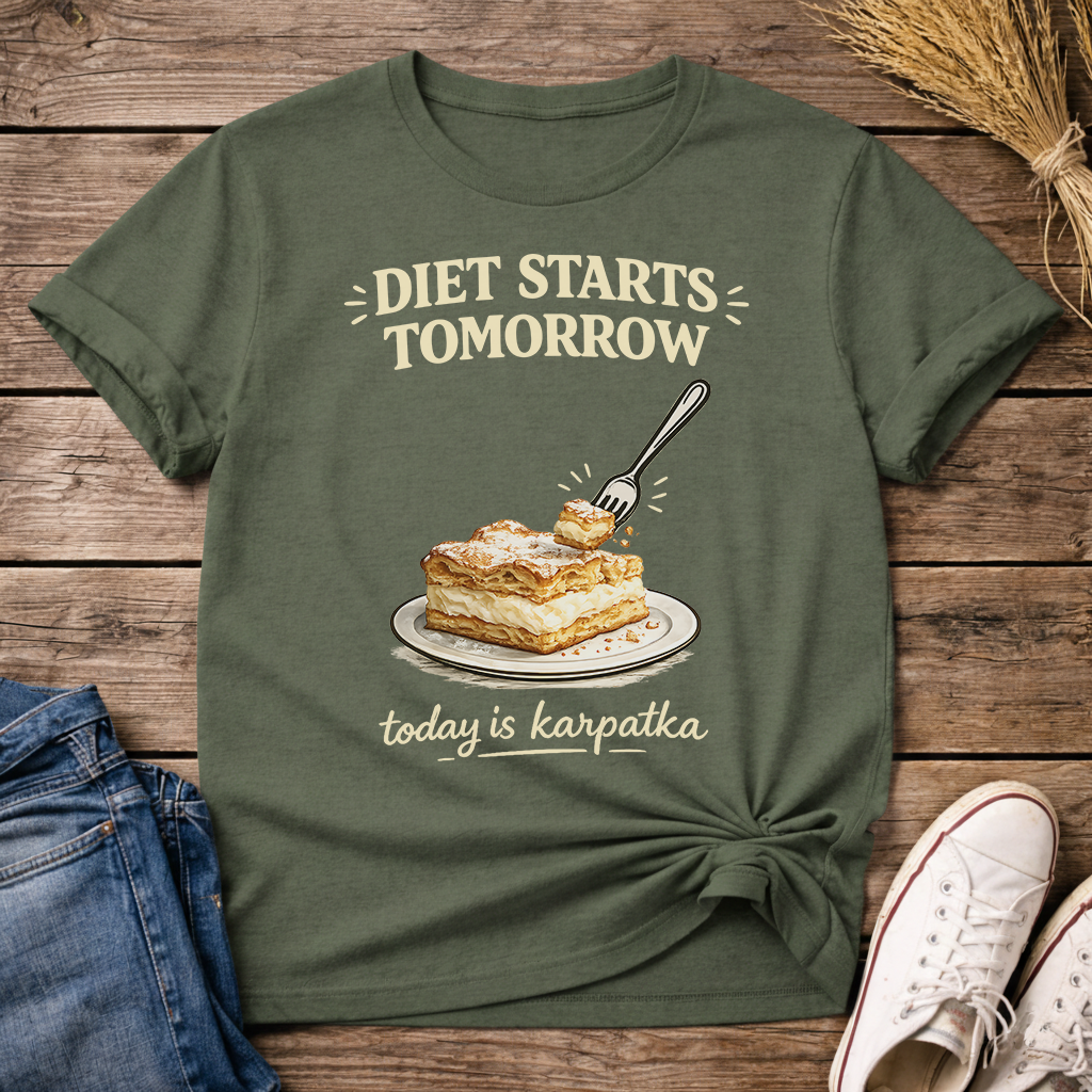 The Diet Starts Tomorrow  Unisex T-Shirt