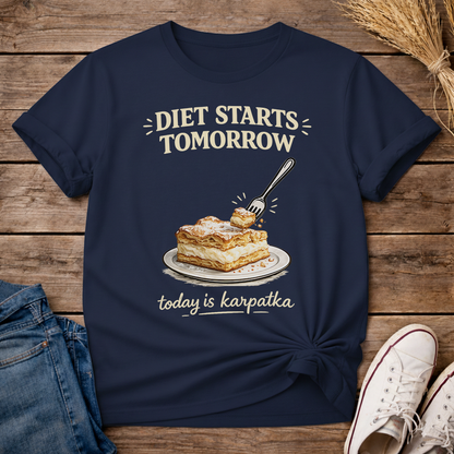 The Diet Starts Tomorrow  Unisex T-Shirt