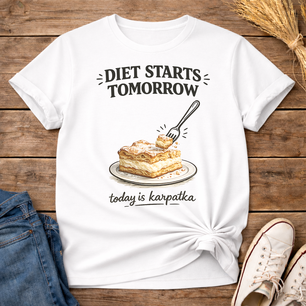 The Diet Starts Tomorrow  Unisex T-Shirt