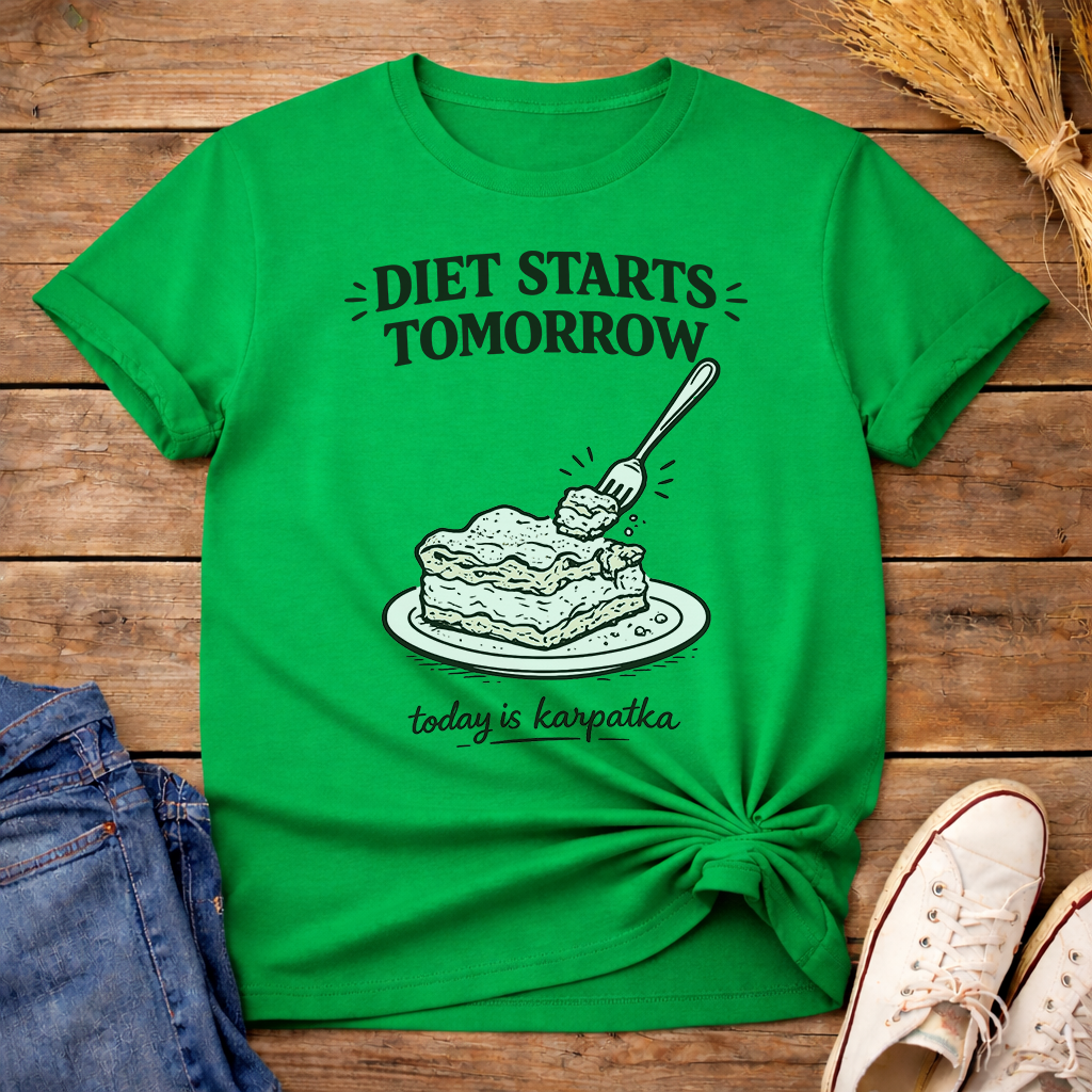 The Diet Starts Tomorrow Unisex T-Shirt