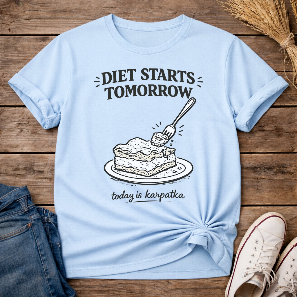 The Diet Starts Tomorrow Unisex T-Shirt