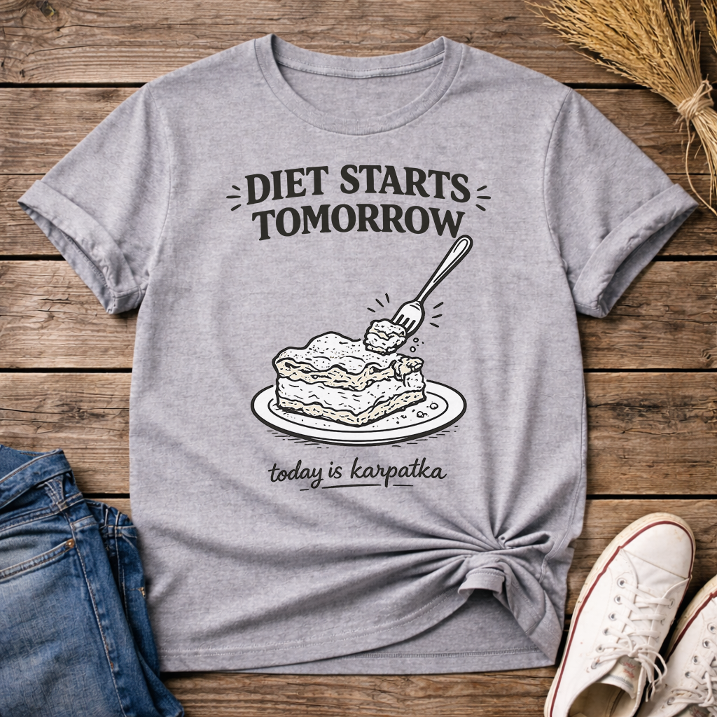 The Diet Starts Tomorrow Unisex T-Shirt