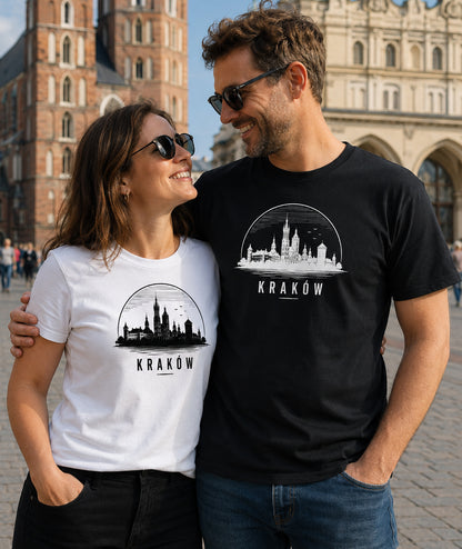 Kraków Skyline Polish City Unisex T-Shirt