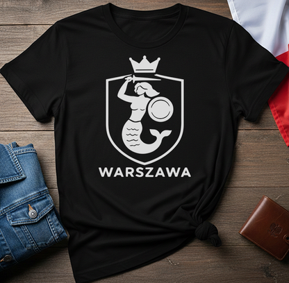 Warszawa City Crest Unisex T-Shirt