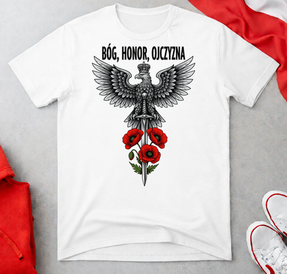 Polish Eagle Bóg Honor Ojczyzna Unisex T-Shirt