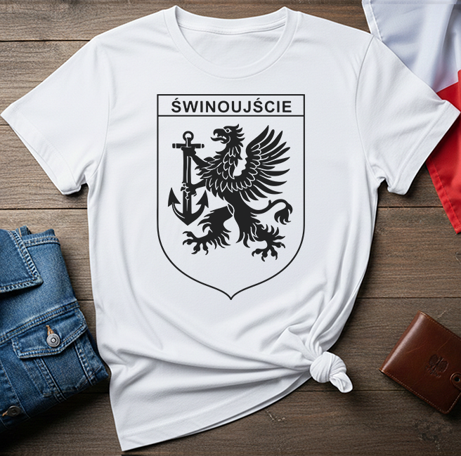 Świnoujście Maritime Crest Unisex T-Shirt