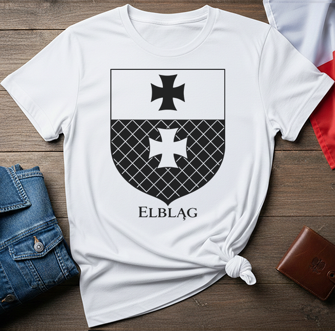 Elbląg Historic Shield Unisex T-Shirt