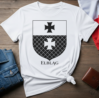 Elbląg Historic Shield Unisex T-Shirt