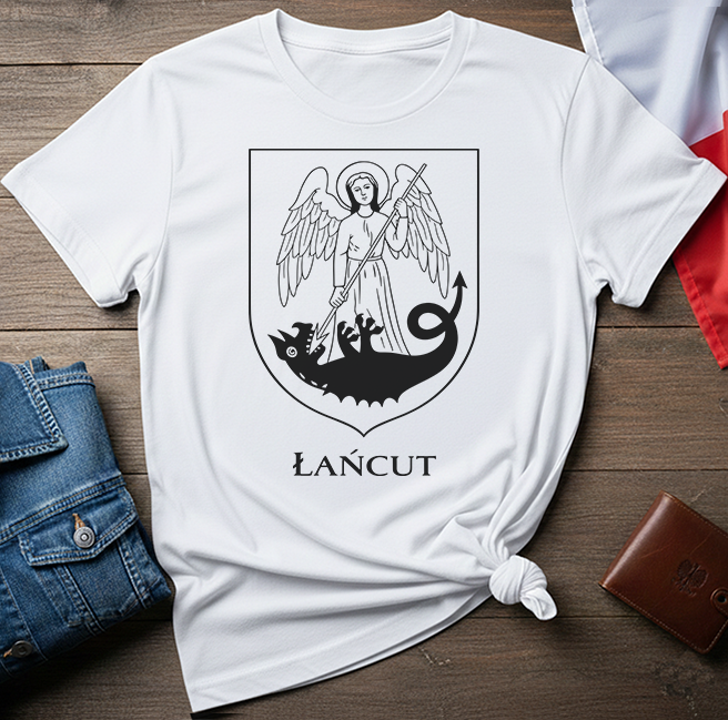 Łańcut Angel Crest Unisex T-Shirt