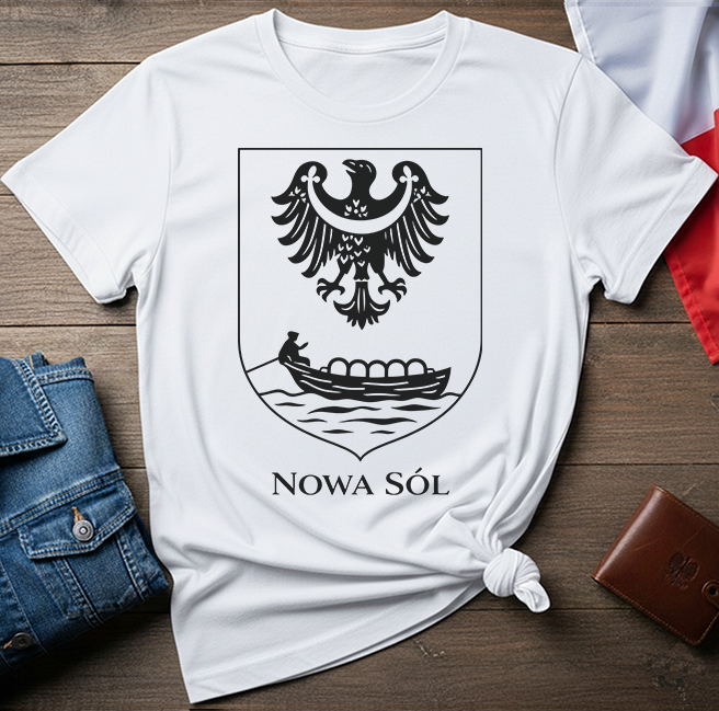 Nowa Sól River Crest Unisex T-Shirt