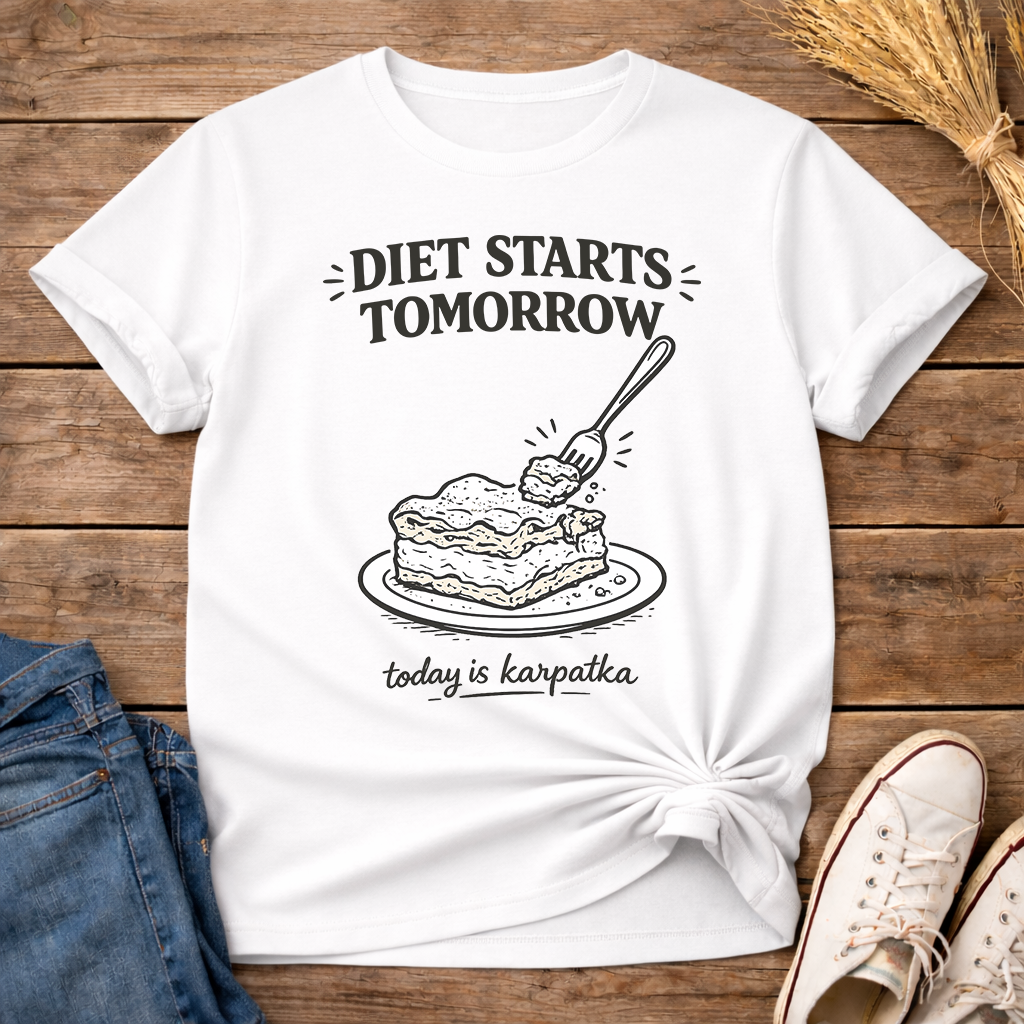 The Diet Starts Tomorrow Unisex T-Shirt