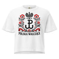 Polska Walcząca Folk Women’s Heavyweight Boxy Tee