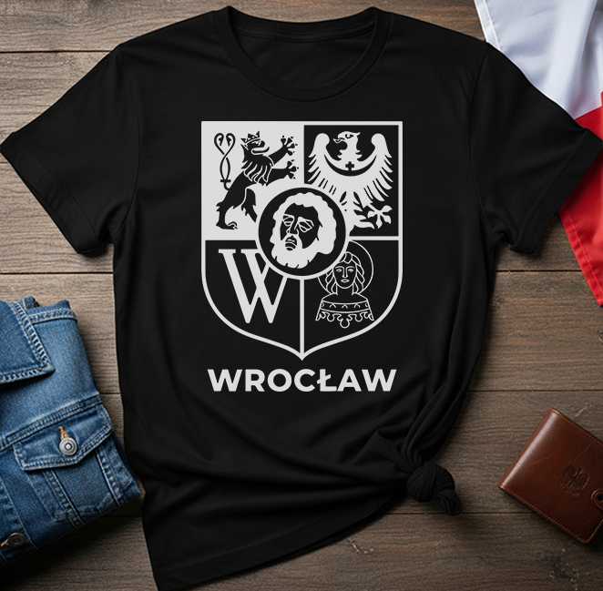 Wrocław City Crest Unisex T-Shirt