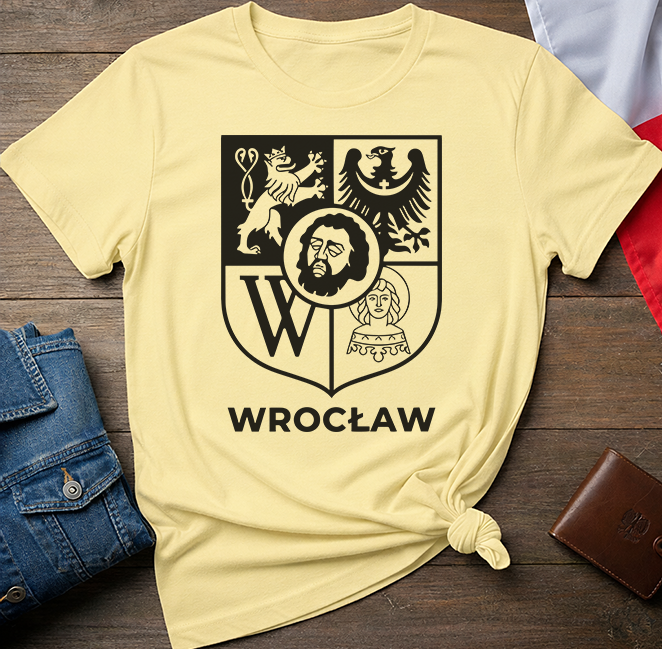 Wrocław City Crest Unisex T-Shirt
