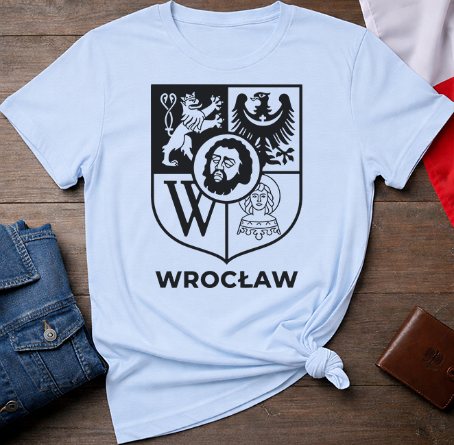 Wrocław City Crest Unisex T-Shirt