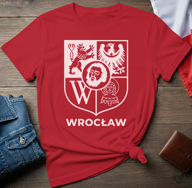 Wrocław City Crest Unisex T-Shirt