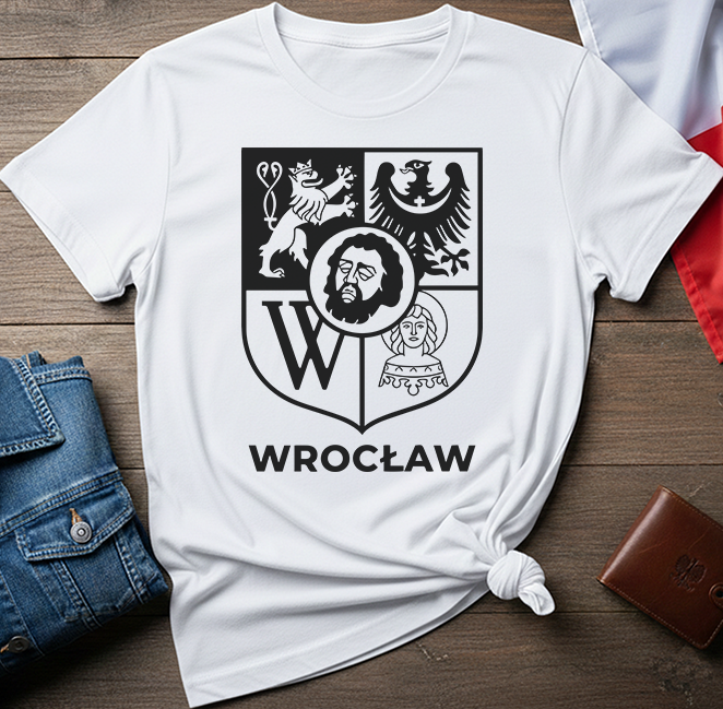 Wrocław City Crest Unisex T-Shirt