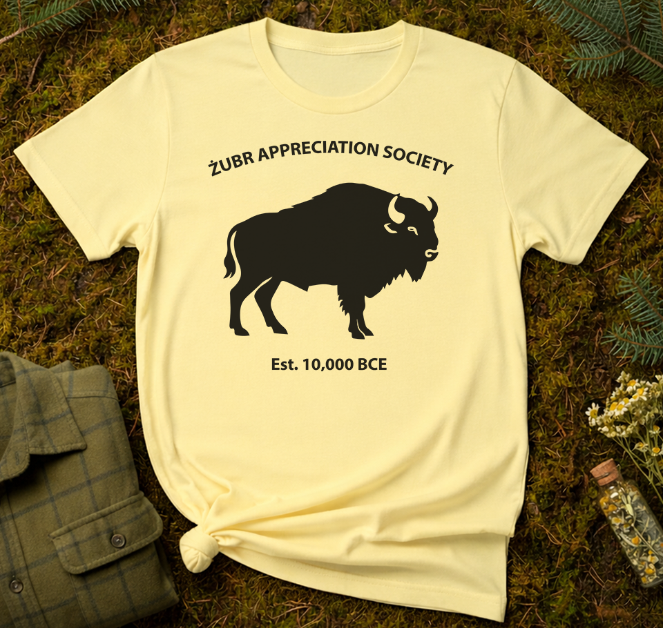 Żubr Appreciation Society Unisex T-Shirt